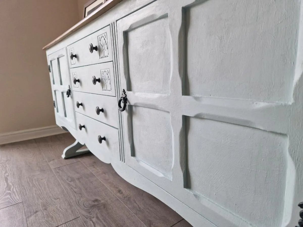 Refurbished cupboard chest TV bookshel - Image 3
