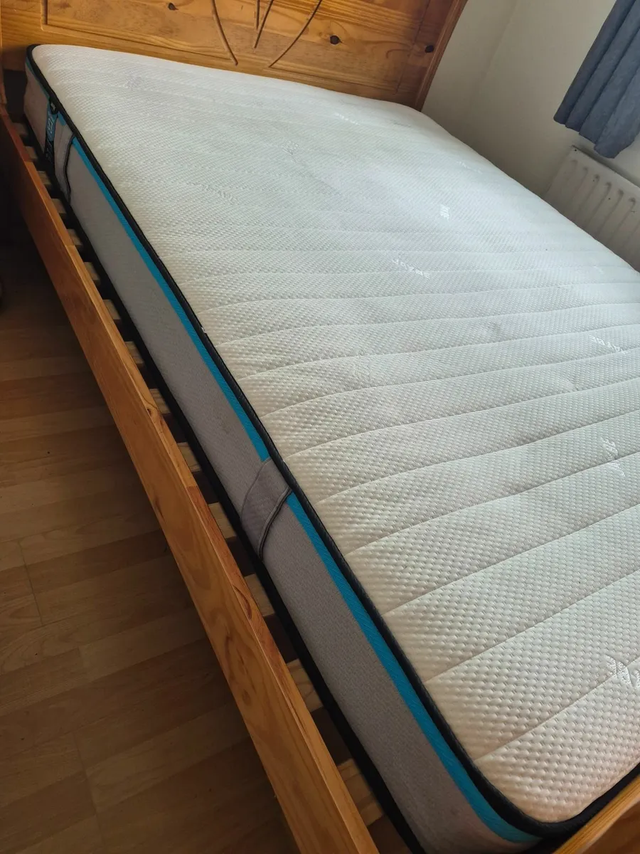 Double bed with mattress - Image 2