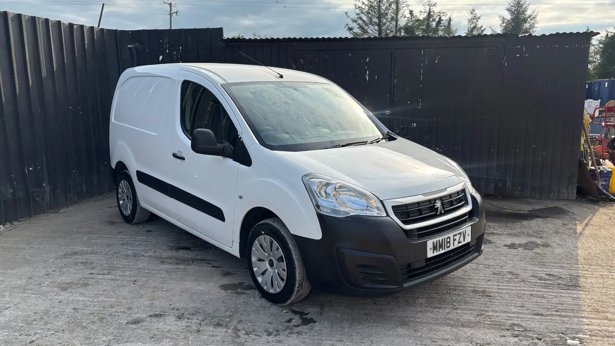2018 Peugeot Partner Irish Reg 1 Years DOE - Image 3