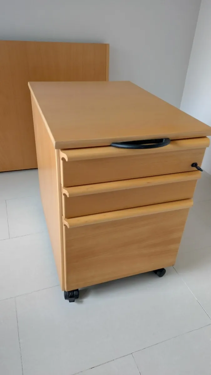 Free-Standing, Desk Pedestal - Image 1