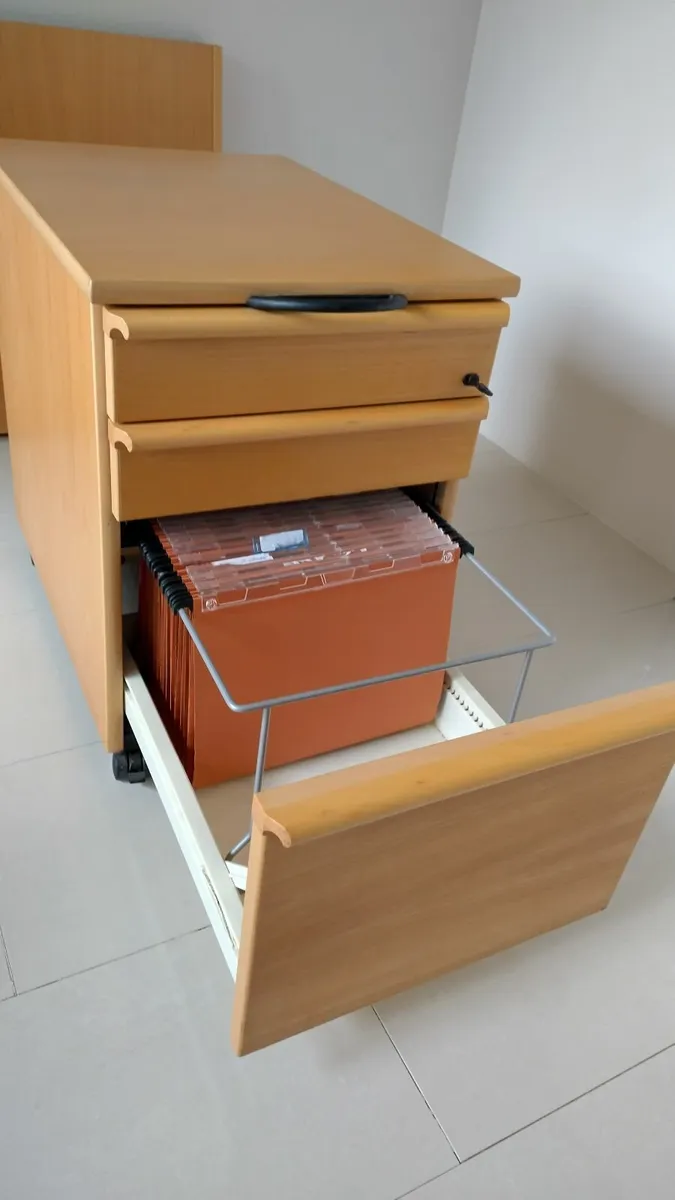 Free-Standing, Desk Pedestal - Image 2