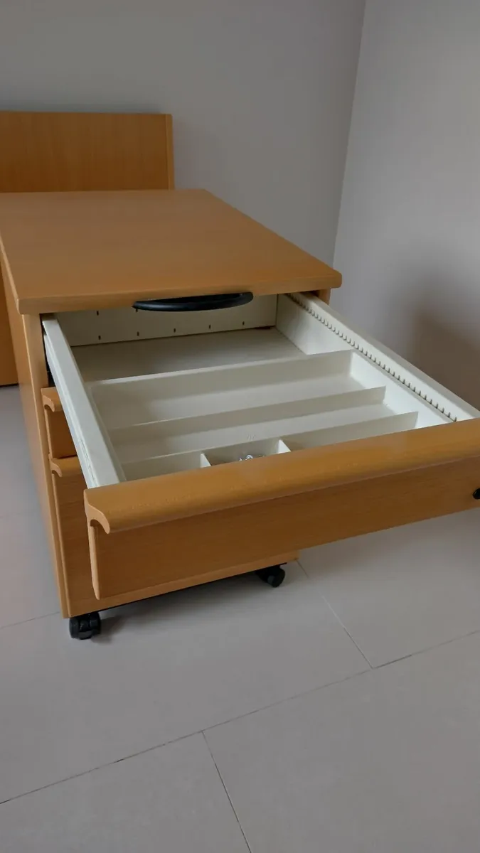 Free-Standing, Desk Pedestal - Image 3