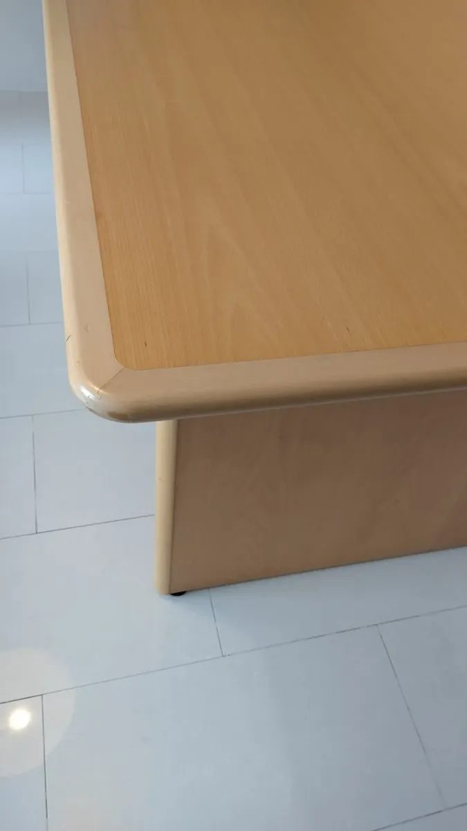 Large Office Desk and Pedestal - Image 3