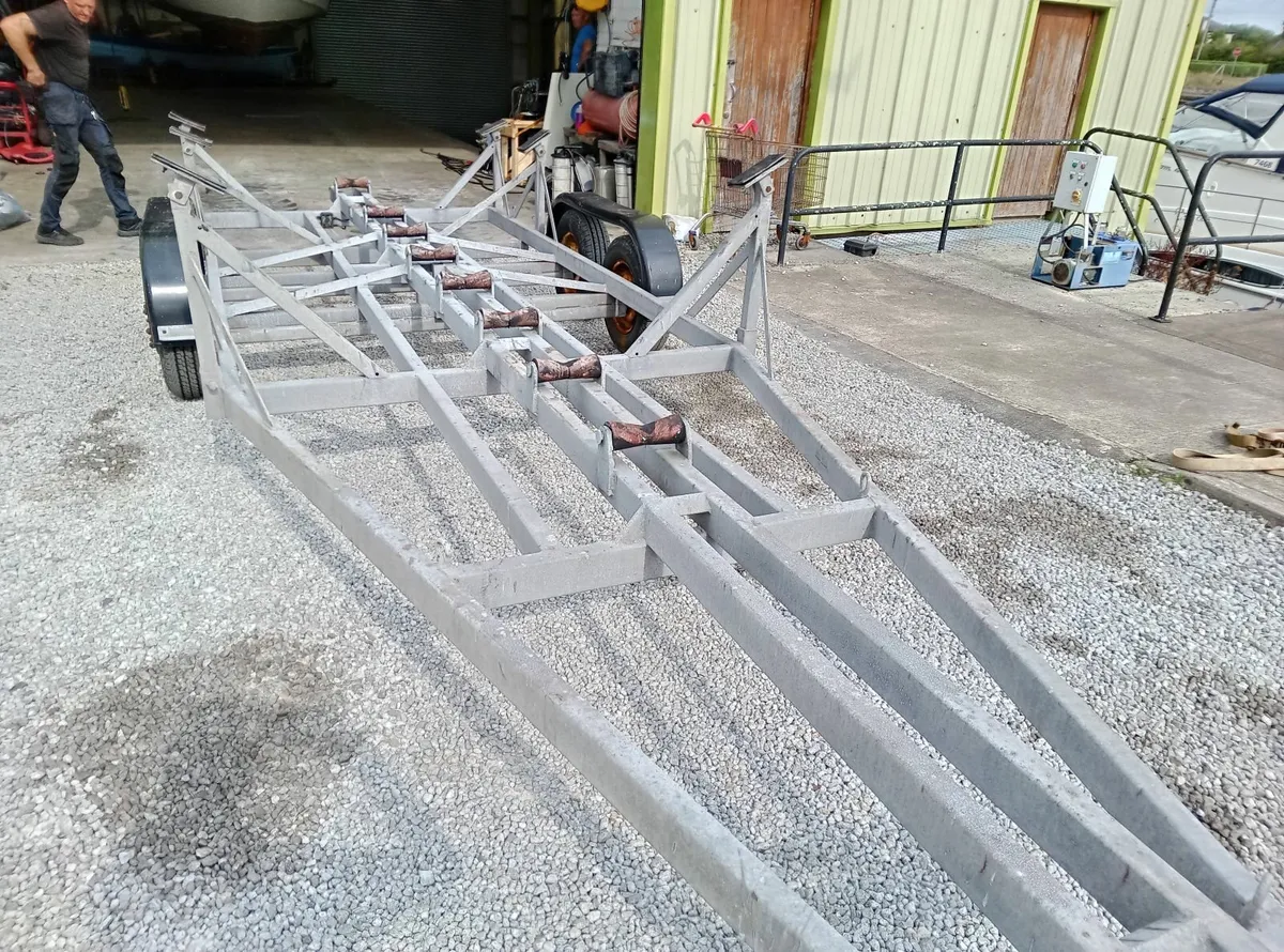 30ft twin axle boat trailer - Image 4