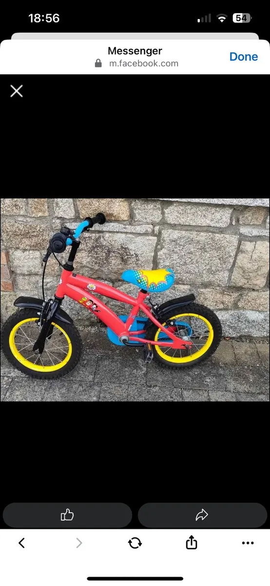 Kids bike Ryan’s World 14 inch - Image 2