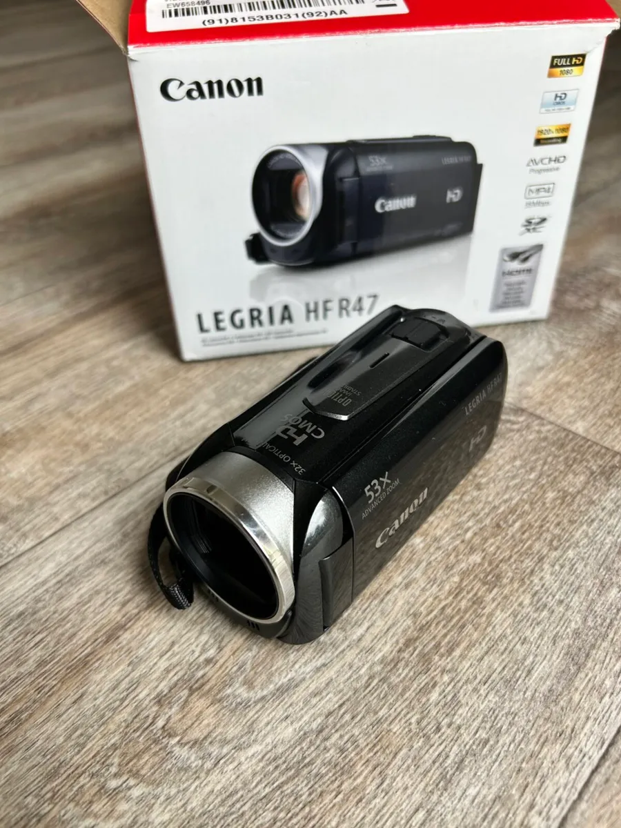 Canon Legria HF R47 Camcorder, FULL HD, 53xZoom - Image 1