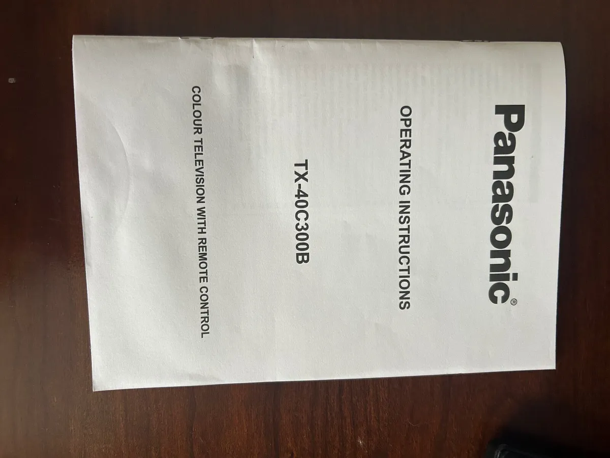 Panasonic 40’’  tv