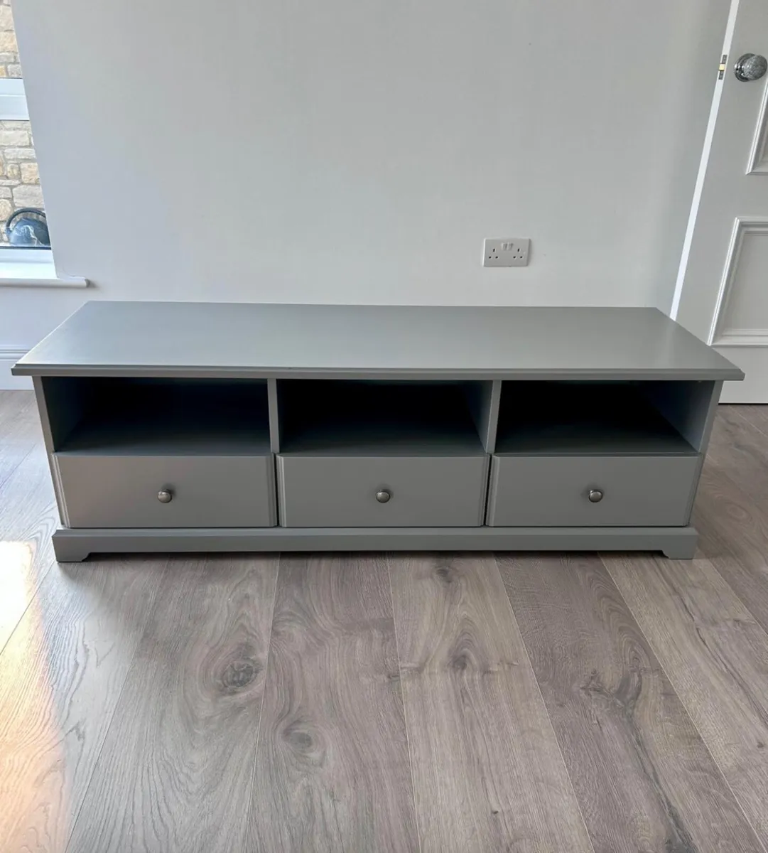 IKEA Liatorp TV Unit - Grey - Image 1