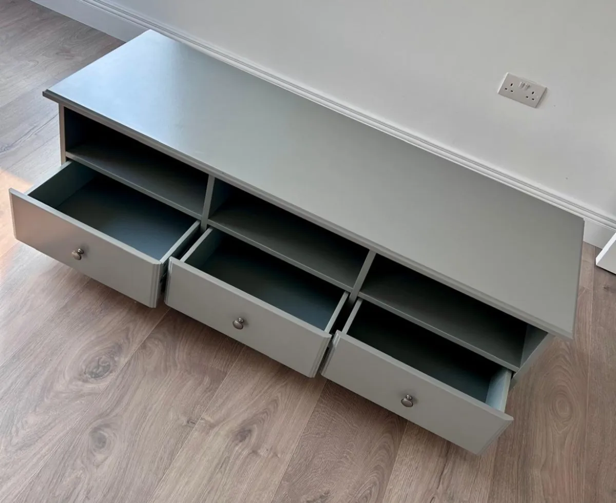 IKEA Liatorp TV Unit - Grey - Image 3