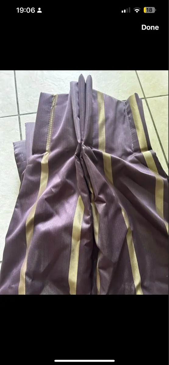 Handmade Extra Heavy Fully Lined Curtains - Image 1