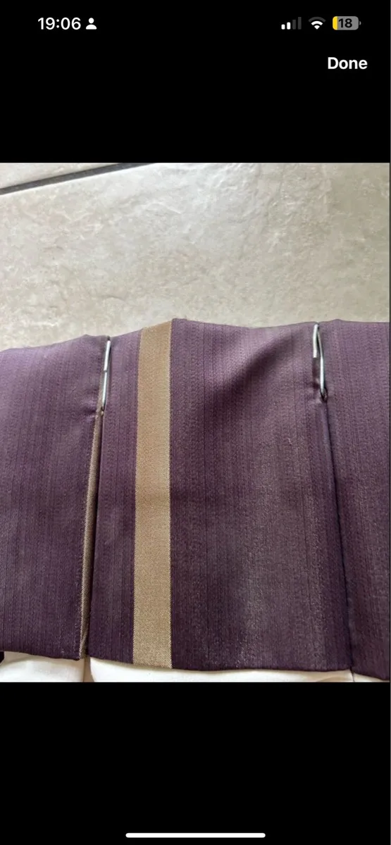 Handmade Extra Heavy Fully Lined Curtains - Image 3
