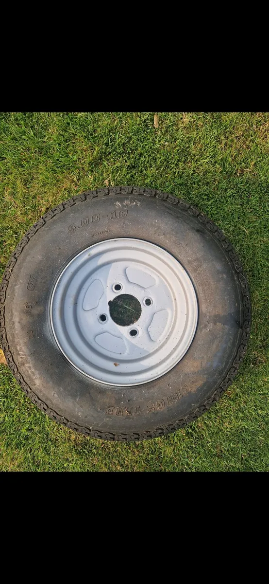 5.00  x 10inch wheel n tyre and Ford Wheel n Tyre - Image 4