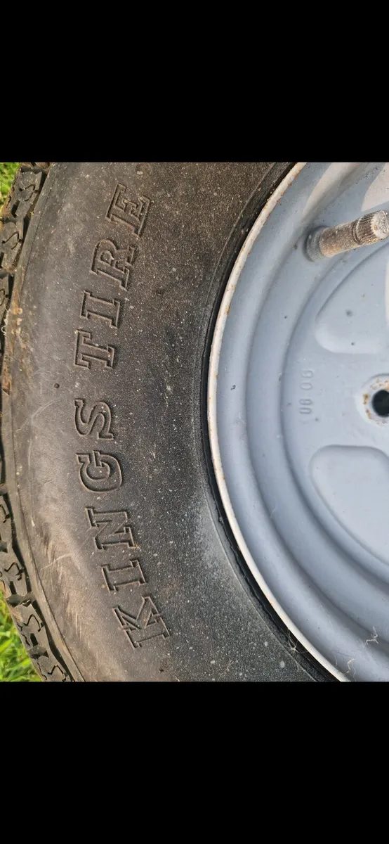 5.00  x 10inch wheel n tyre and Ford Wheel n Tyre - Image 2