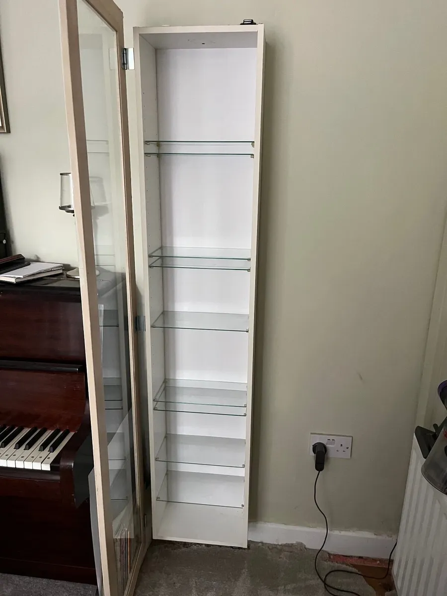 Glass front cabinet for sale - Image 2