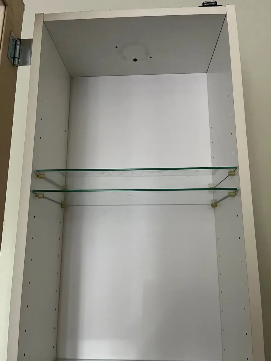 Glass front cabinet for sale - Image 3