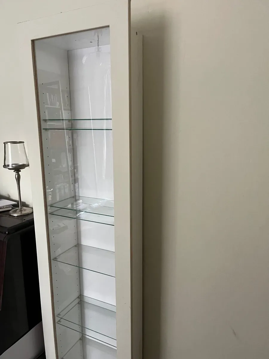 Glass front cabinet for sale - Image 4