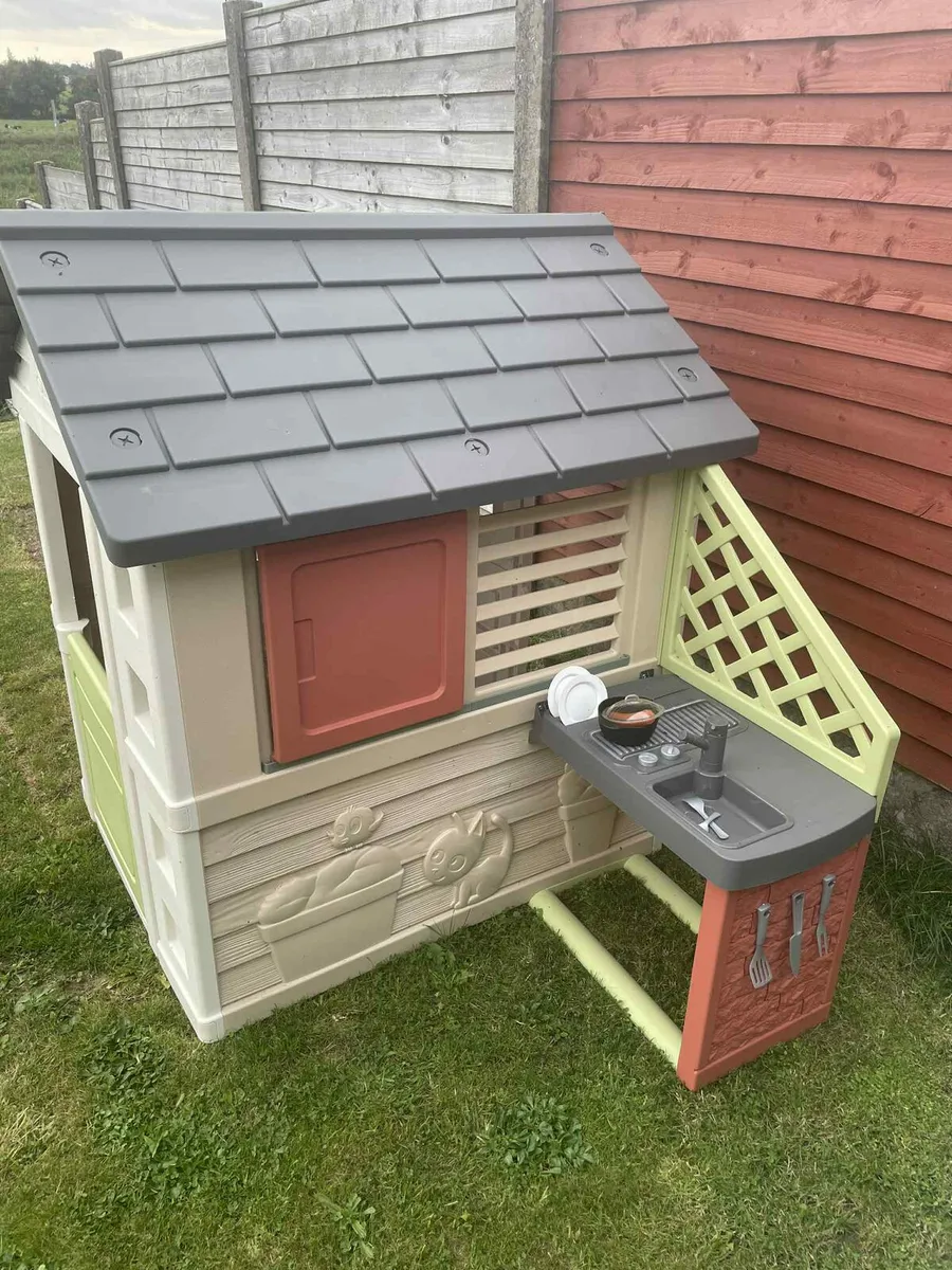 Smoby life nature play house with kitchen - Image 2