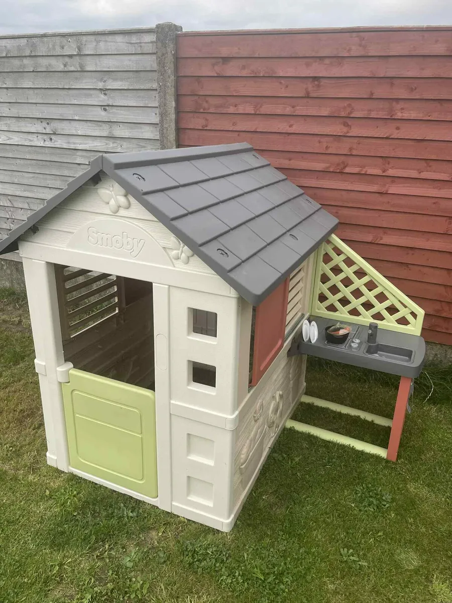 Smoby life nature play house with kitchen - Image 3