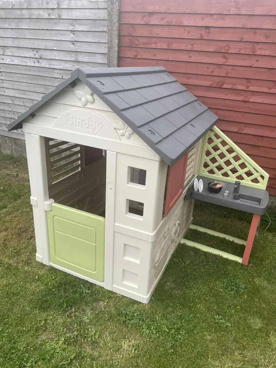 Smoby life nature play house with kitchen - Image 4