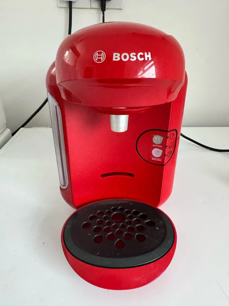 Red Bosch Tassimo coffee machine - Image 1