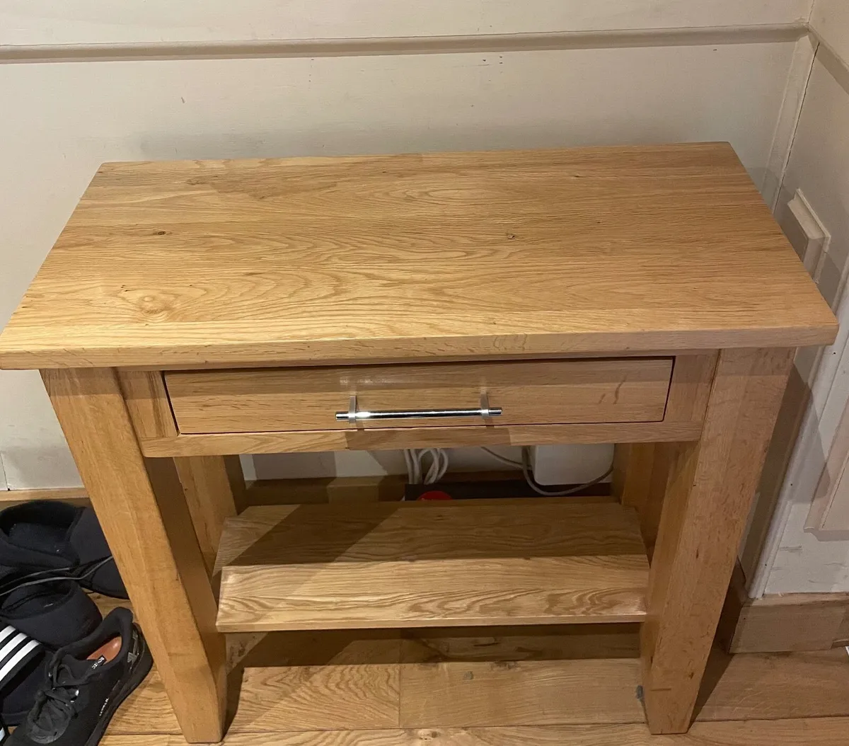 Solid Oak Hall Table - Image 2