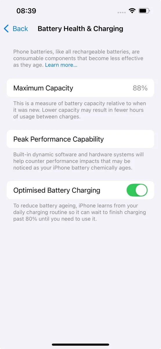 iPhone 14, Black, 128GB - Image 3