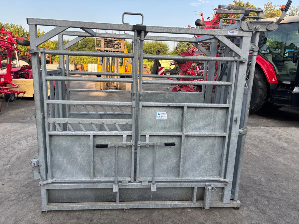 IAE Galvanised Cattle Crush - Image 1