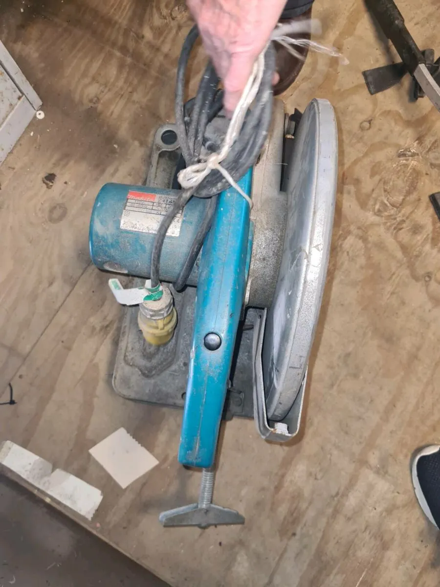 Makita steel cut off saw - Image 2