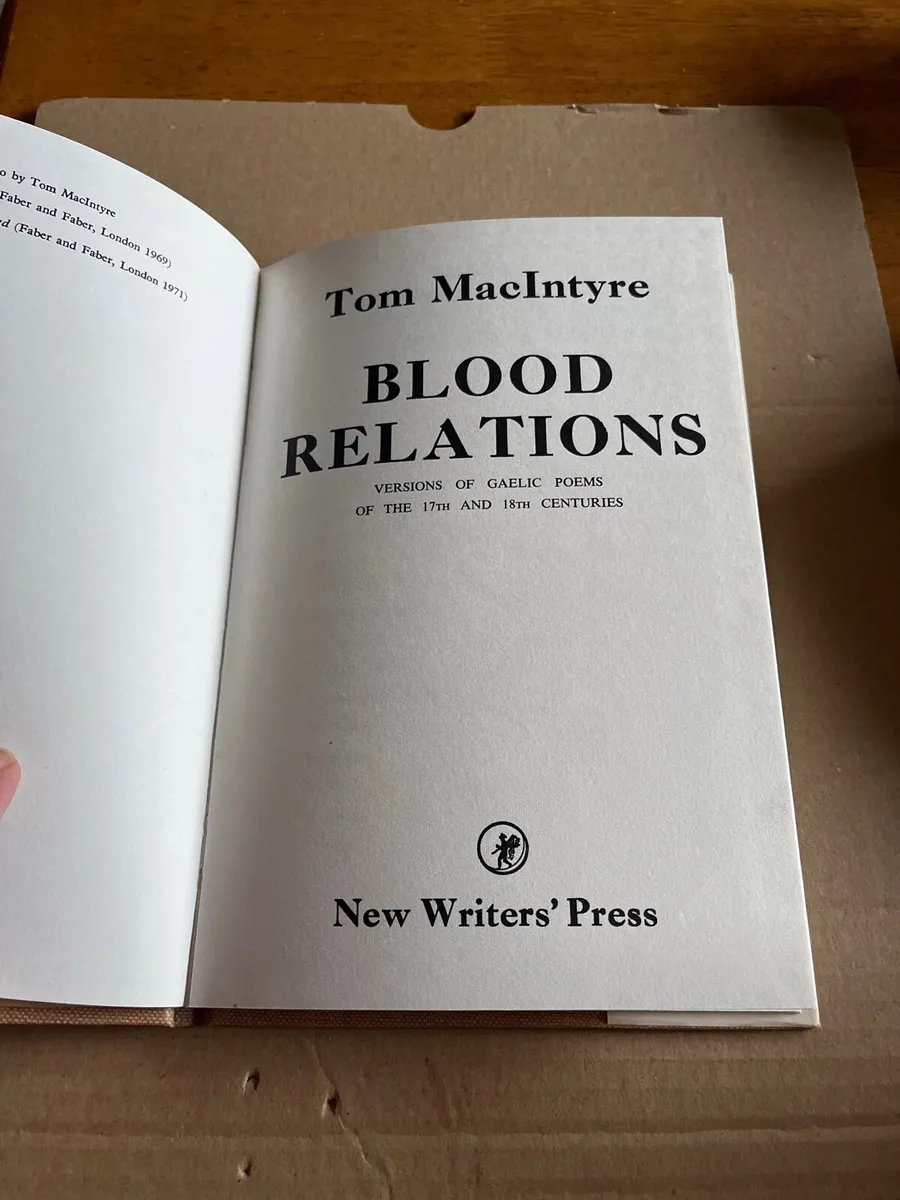 Tom McIntyre - Blood Relations. Zozimus. Ltd Ed - Image 2