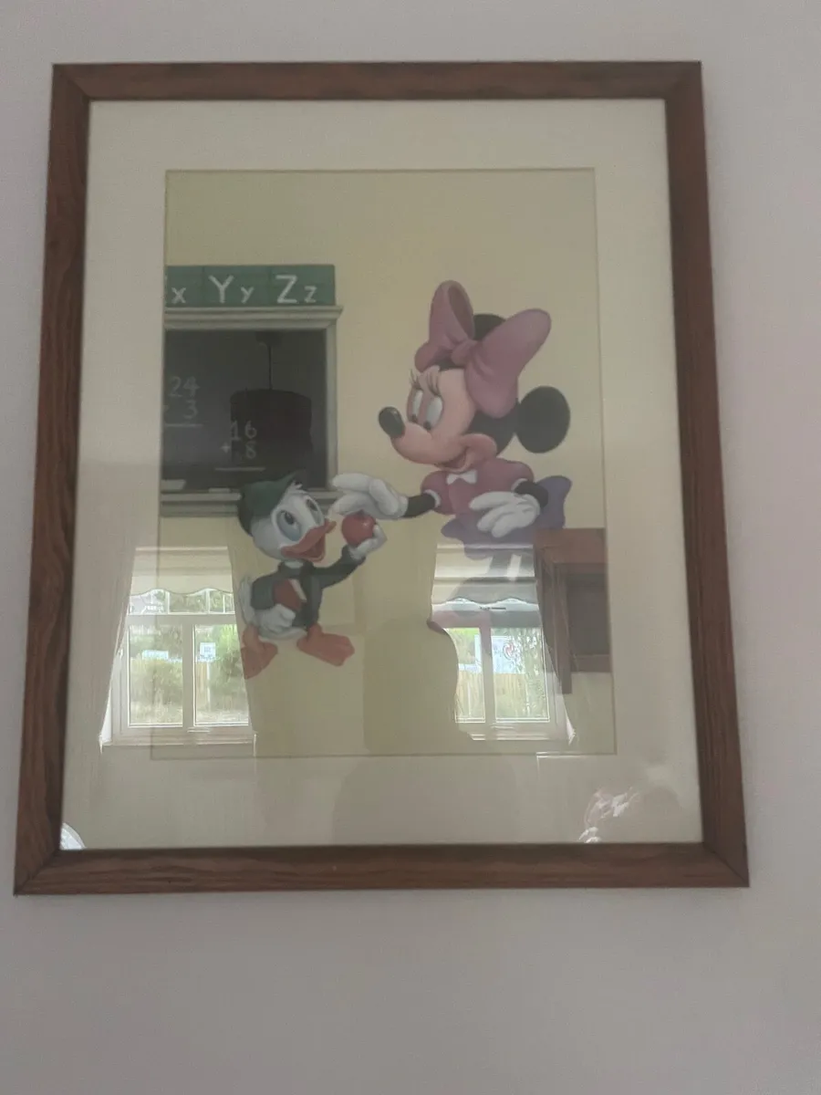 Children’s photograph with frame