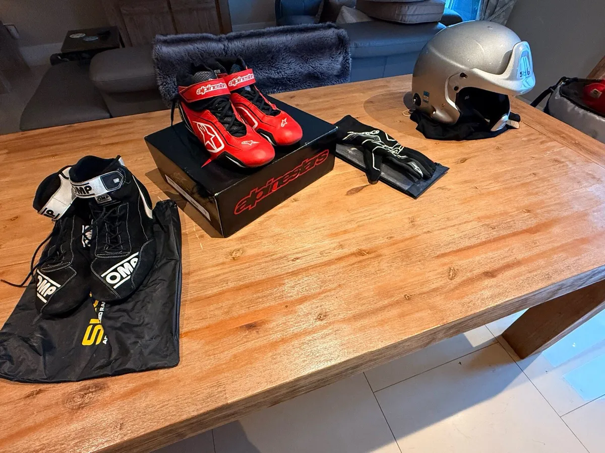 Stilo Helmet/ Racing Shoes / Gloves  for sale - Image 1