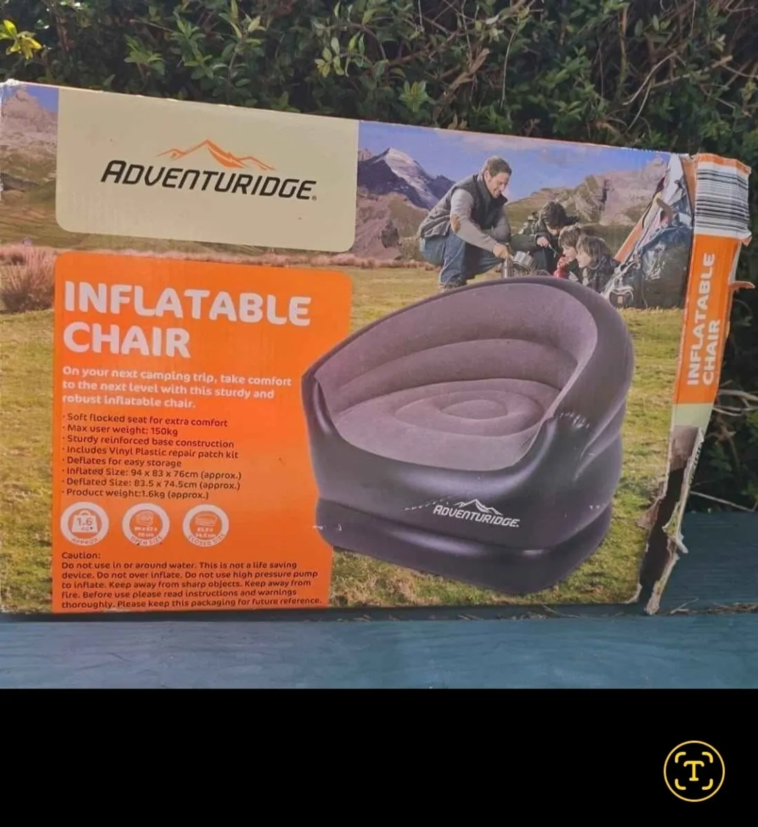 New Inflatable Chair €20 087 7667038