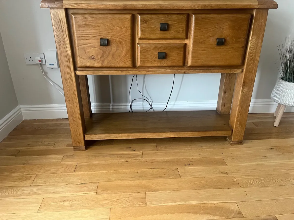 Solid oak unit - Image 3