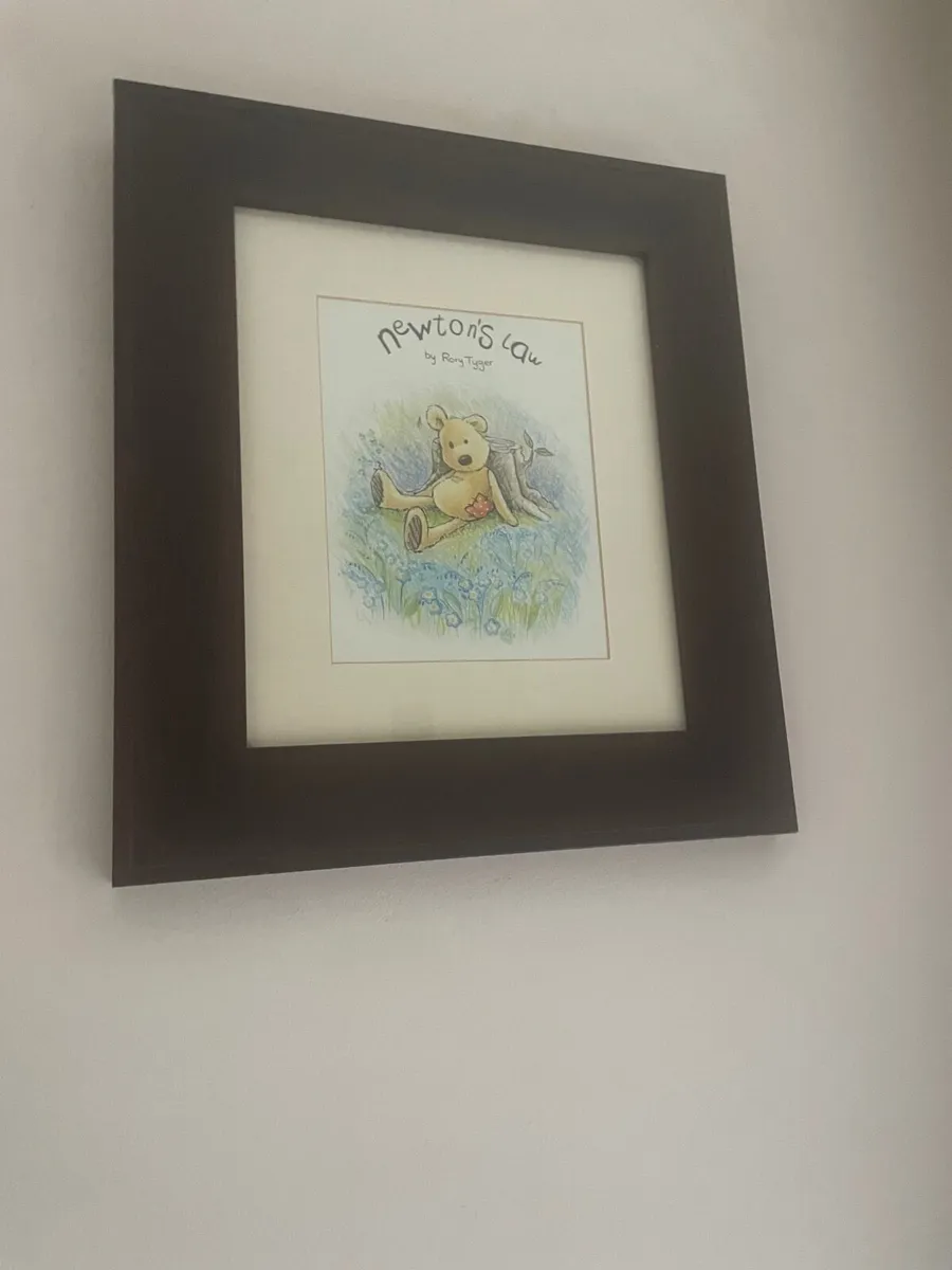 Children’s photograph with frame
