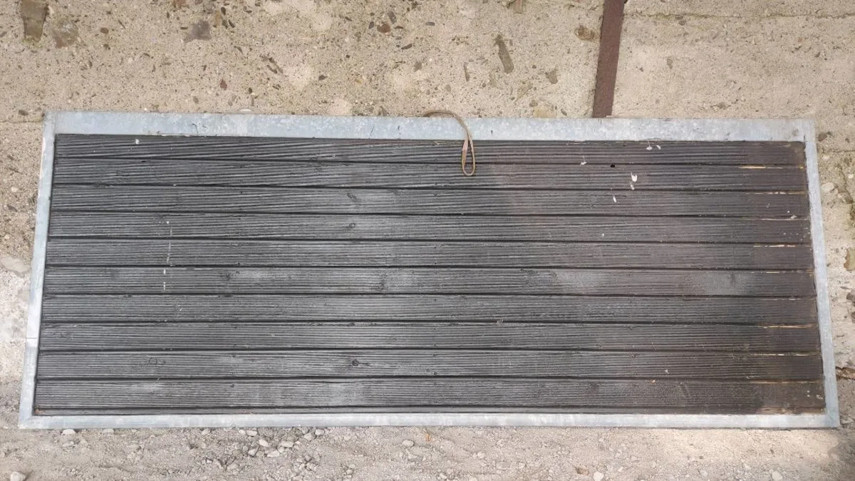 Galvanised sliding gate with faac sliding motor - Image 1