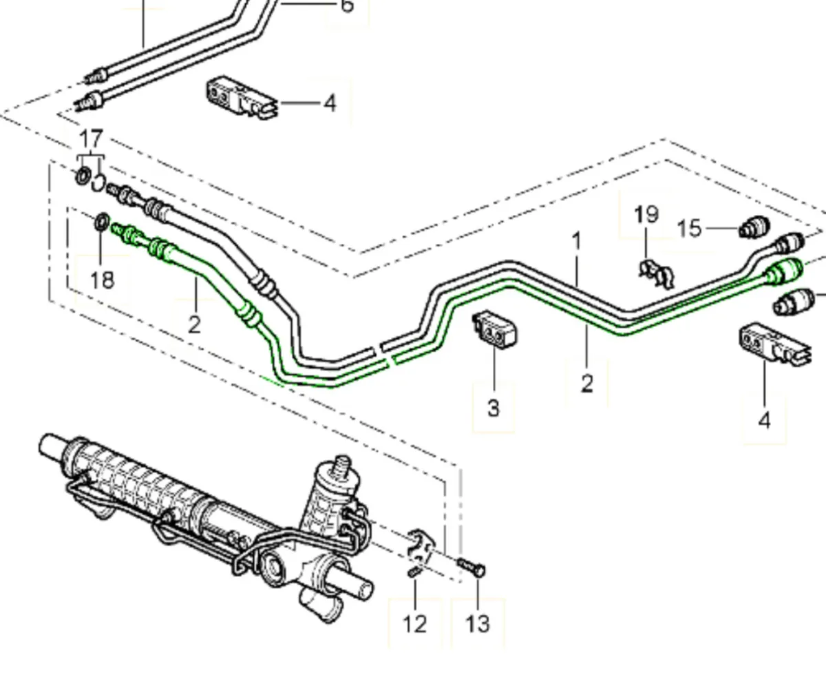911 power steering return line - Image 2