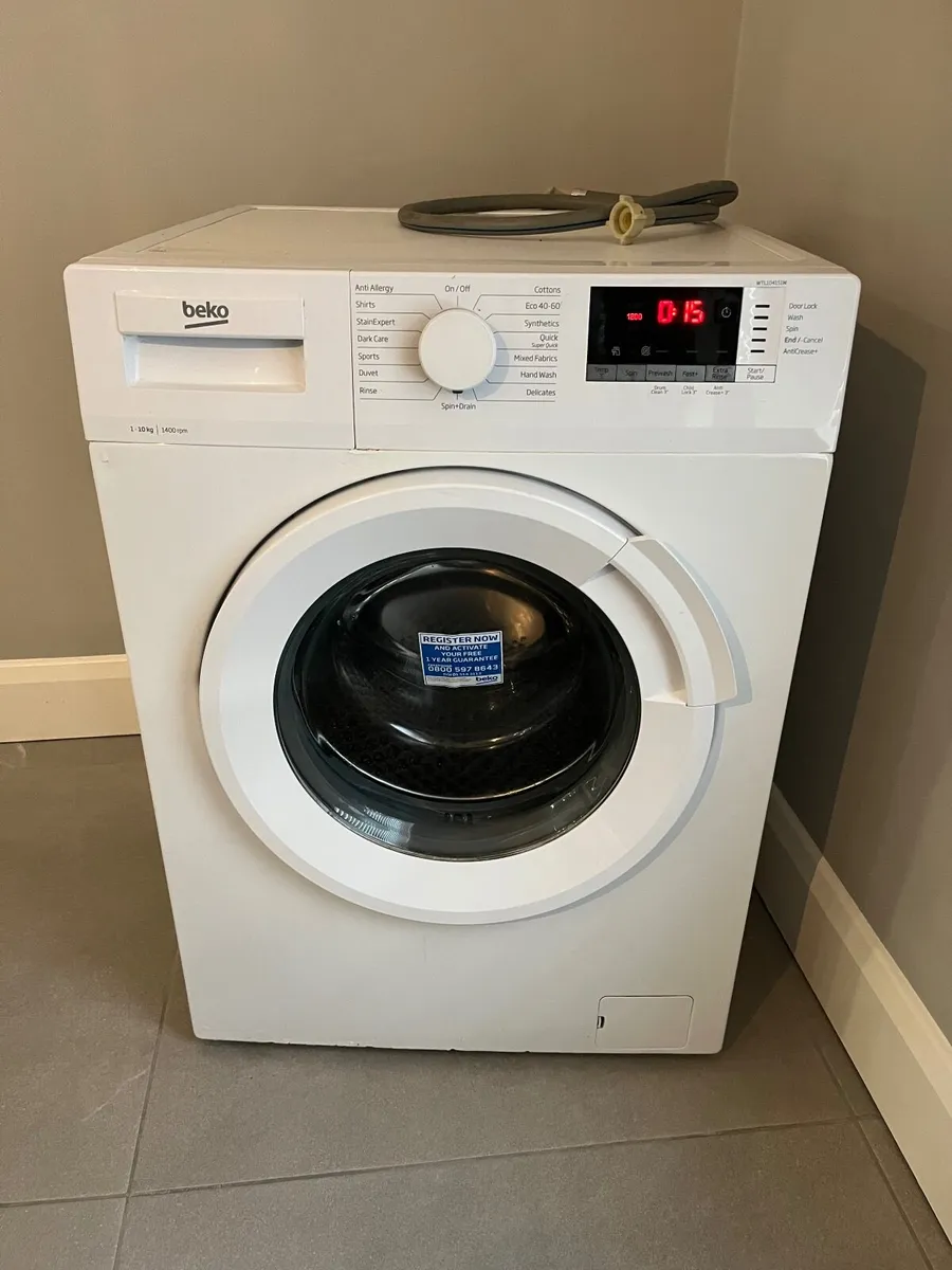 Beko 10kg washing machine - Image 1