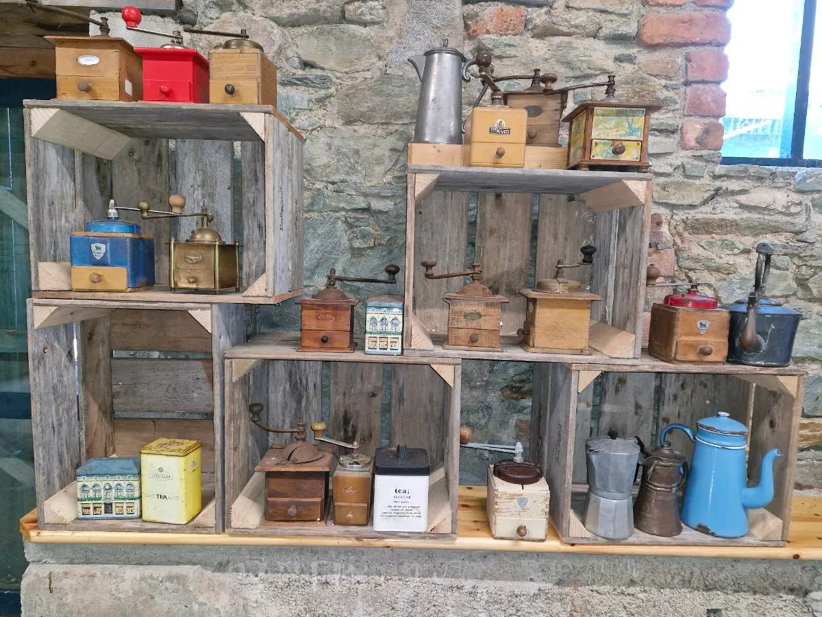 Antique coffee grinders - Image 1