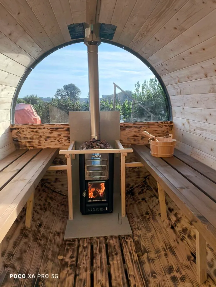 Barrel sauna/hot 🔥 tub - Image 4