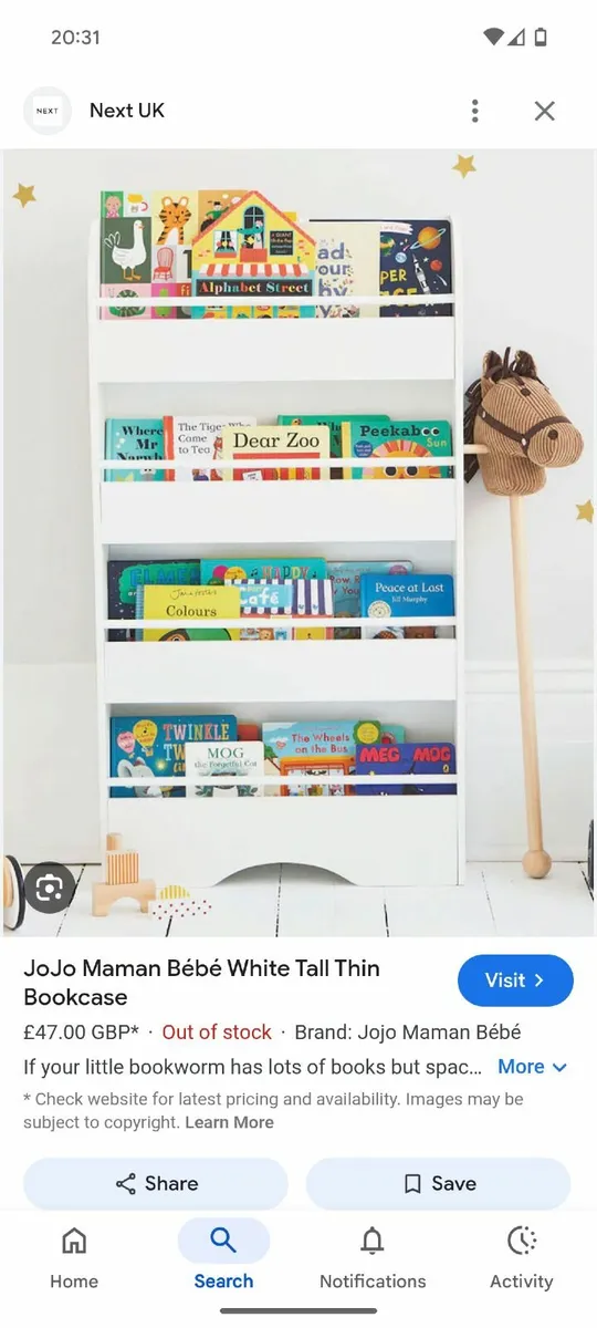 Childrens book shelf - Image 3