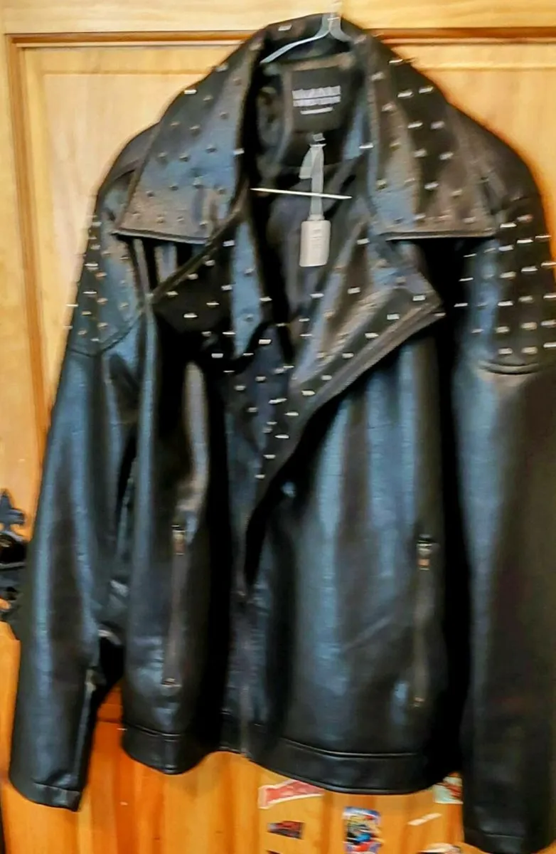 Men's Biker Jacket. - Image 3