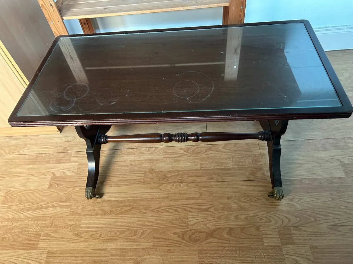 Mahogany Coffee Table - Image 1