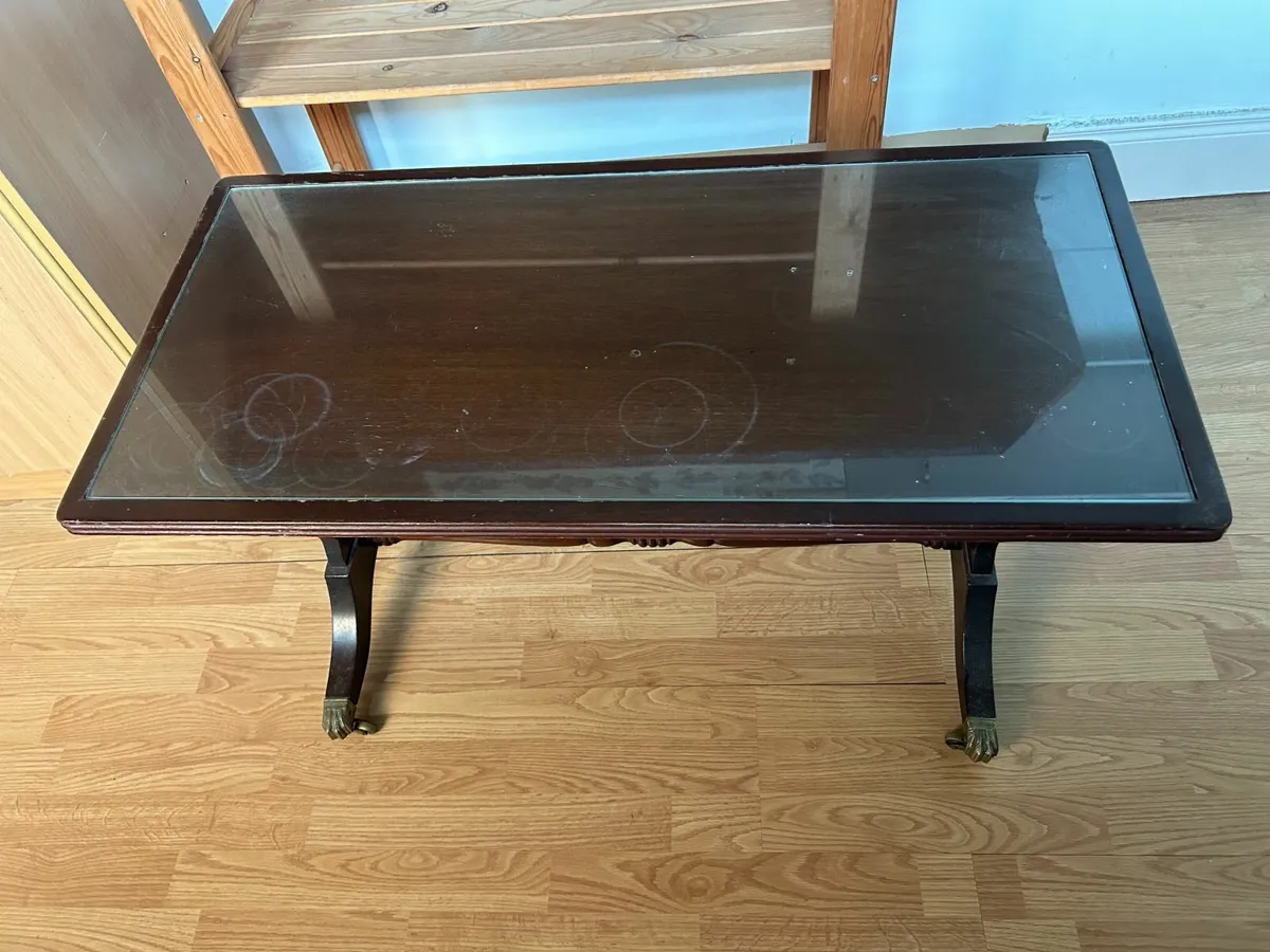 Mahogany Coffee Table - Image 3