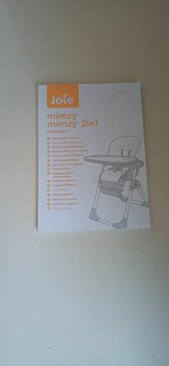 Joie 2 in 1 highchair infant to toddler - Image 3