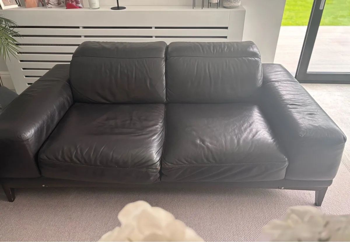 Natuzzi Borgese Couch X 2 - Galway - Image 3