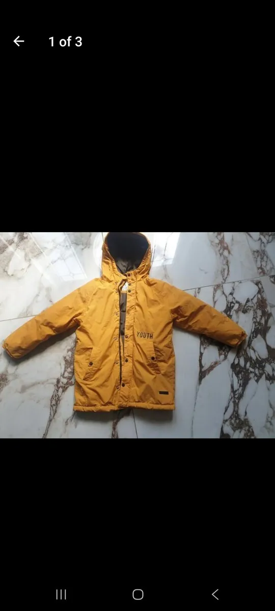 Zara boys Yellow Jacket 9-10