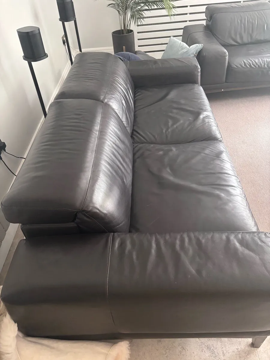 Natuzzi Borgese Couch X 2 - Galway - Image 4