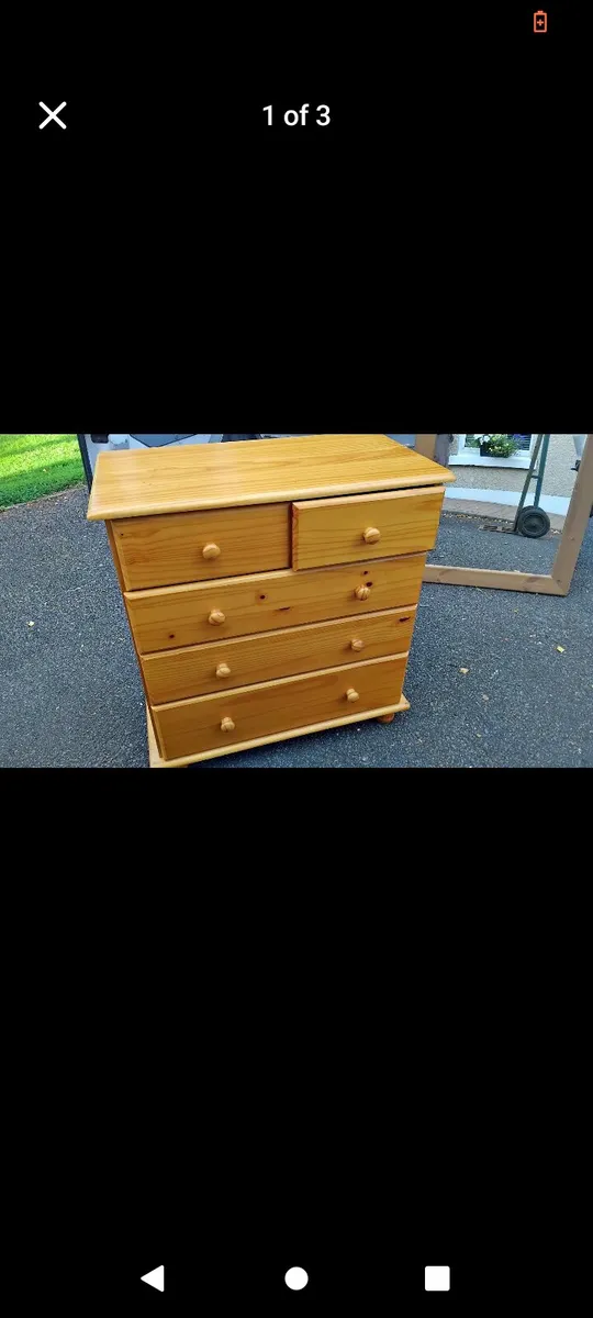 Pine drawers