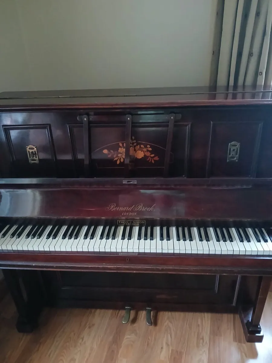 “Bernard Brock” Vintage Piano - Image 3