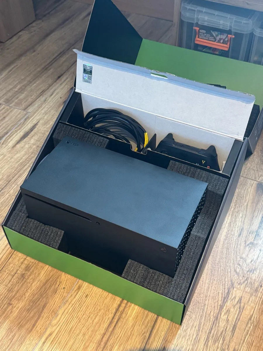 Xbox Series X with Airbus thrustmaster joystick - Image 2
